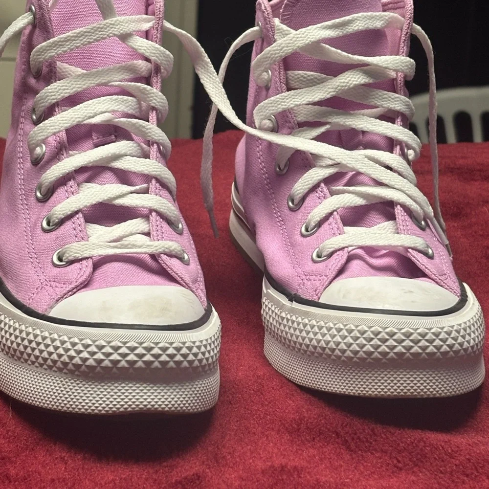 Converse Kids' Pink High-Top Sneakers